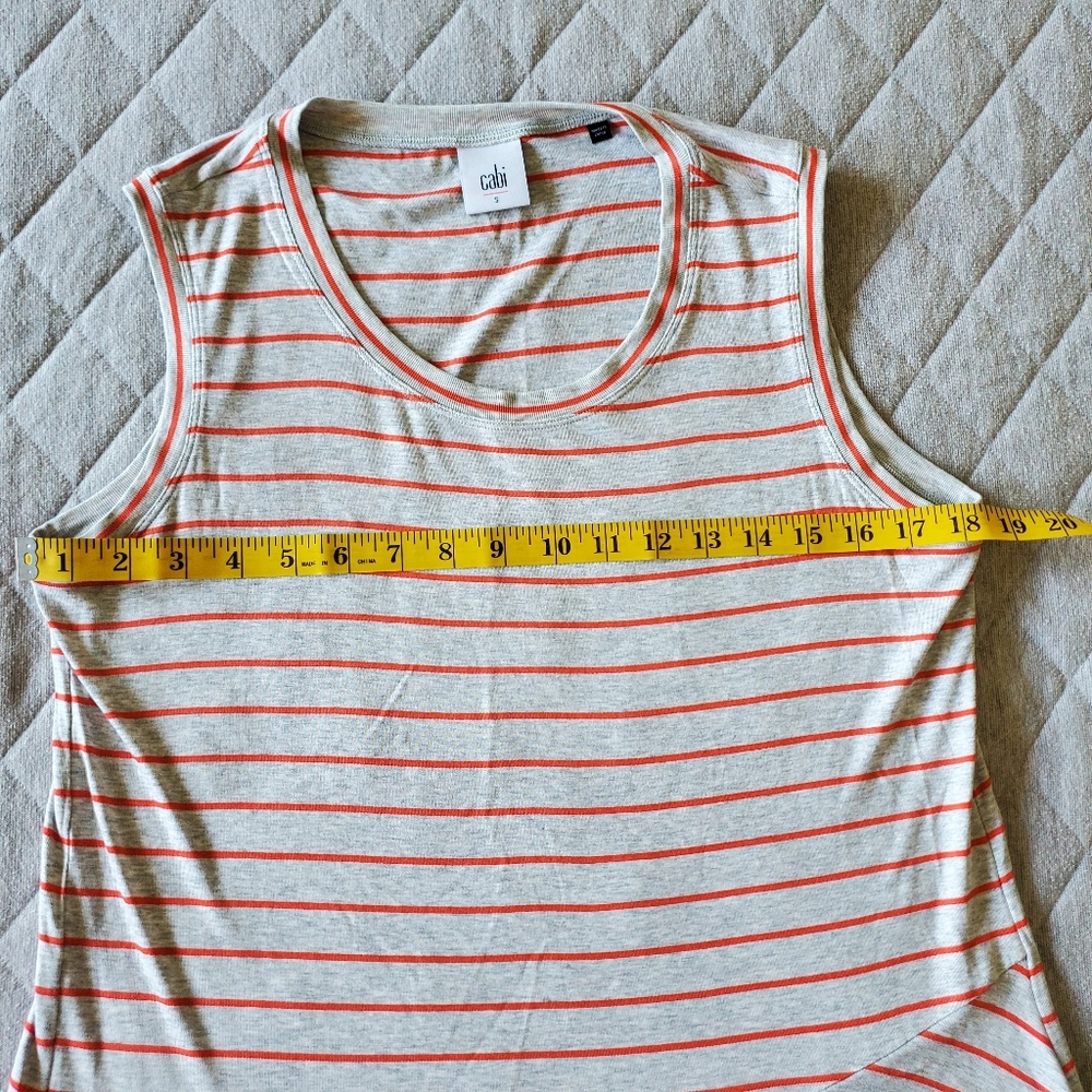 ⭐4/$20 Cabi Ruffle‎ Tank Top Small - Picture 8 of 8